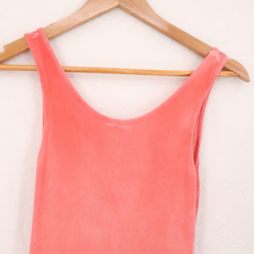 Inizio Lagenlook Linen Bubble Midi Dress Womens Size S Coral Pink Boho Italy - Picture 11 of 12